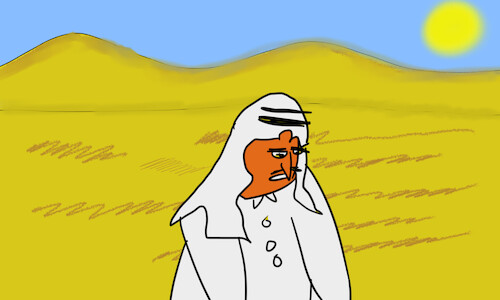 Cartoon: good morning sirs arabs p2 (medium) by sal tagged cartoon,story,good,morning,sirs,arabs