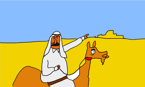 Cartoon: good morning sirs arabs p2 (medium) by sal tagged cartoon,story,good,morning,sirs,arabs