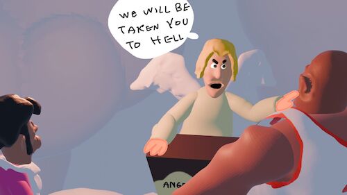 Cartoon: h and h part3 (medium) by sal tagged cartoon
