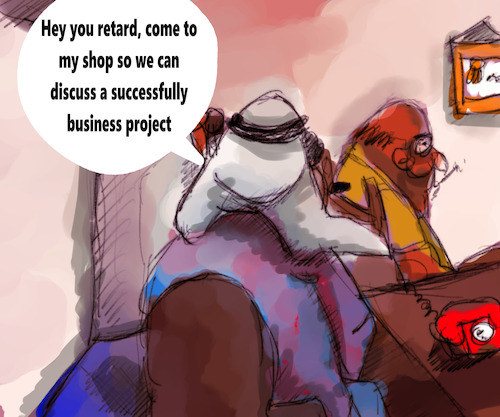 Cartoon: intercours investment (medium) by sal tagged cartoon