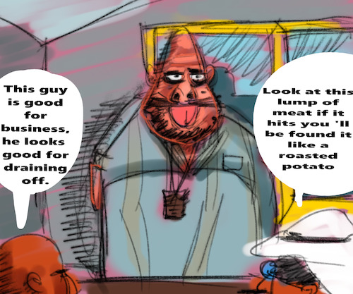 Cartoon: intercours investment (medium) by sal tagged cartoon