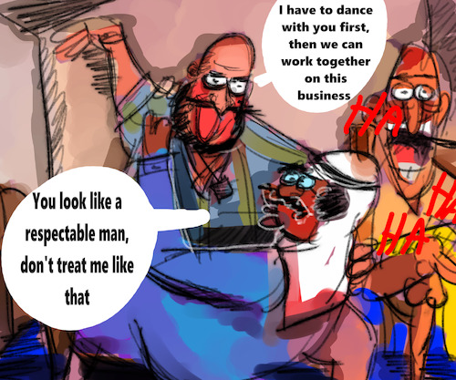 Cartoon: intercours investment (medium) by sal tagged cartoon