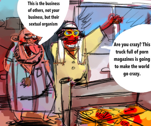 Cartoon: intercours investment (medium) by sal tagged cartoon