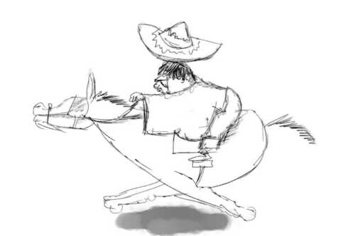 Cartoon: Mexicano Racing Animation (medium) by sal tagged cartoon