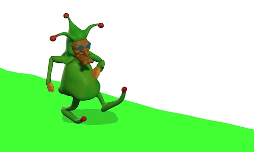 Cartoon: Mr. froggy 3d mode animation (medium) by sal tagged cartoon,animation,3d,froggy,mr