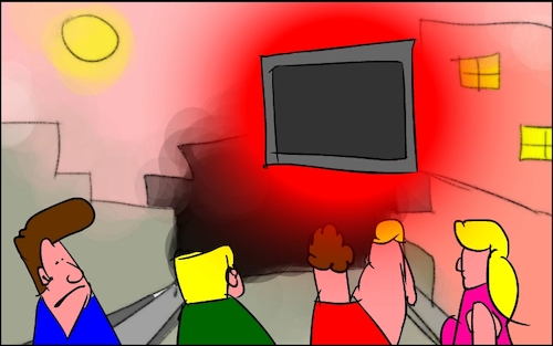 Cartoon: THE BAD NEWS BROWN 10 (medium) by sal tagged cartoon