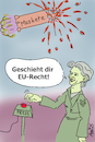 Cartoon: Cyberwar statt Cybertruck (small) by Arni tagged eu,ursula,von,der,leyen,restriktionen,gegen,trump,elon,musk,rakete,explosion,schadenfreude,roter,knopf,missgunst,miß,überlegenheit,technik,truck,weltraum,versuch,missglückt,explodiert,luft,start,landung,brüssel,muskete,musketeer,musketier