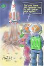 Cartoon: Ignition Key Moon (small) by Arni tagged ignition,key,space,moon,rocket,astronaut,left,leave,problem