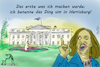 Cartoon: Kamala Harris erste Amtshandlung (small) by Arni tagged kamala,harris,joe,biden,harrisburg,wahl,macht,president,election,black,stripes,white,house,wahlkampf