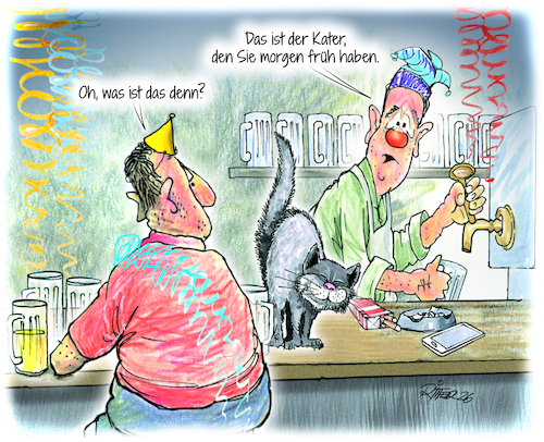 Cartoon: Ander Kneipentheke (medium) by Ritter-Cartoons tagged aschermittwoch,kneipe,presse,karikaturen,von,berthold,ritter,cartoons,aschermittwoch,kneipe,presse,karikaturen,von,berthold,ritter,cartoons