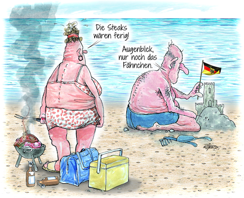 Deutsche Strandurlauber