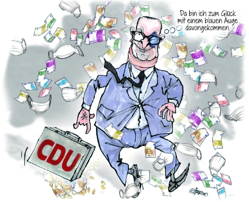 Cartoon: Freispruch im Maskenskandal (medium) by Ritter-Cartoons tagged jens,spahn,maskenskandal,presse,karikaturen,von,berthold,ritter,cartoons,jens,spahn,maskenskandal,presse,karikaturen,von,berthold,ritter,cartoons