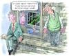 Cartoon: Börsenkurse (small) by Ritter-Cartoons tagged börsenkurse