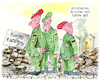 Cartoon: Bundeswehr schickt Soldaten nach (small) by Ritter-Cartoons tagged cartoon,pressekarikatur,berthold,ritter,karikatur,pressezeichnungbundeswehr,schickt,soldaten,nach,israel