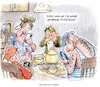 Cartoon: Gemeinsames Frühstück (small) by Ritter-Cartoons tagged familie