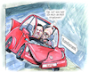Cartoon: Holprige Zielgerade (small) by Ritter-Cartoons tagged schwarz,rot,on,tour
