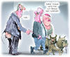 Cartoon: Kampfhunde (small) by Ritter-Cartoons tagged kampfhunde