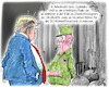 Cartoon: Kriegspräsident (small) by Ritter-Cartoons tagged irakkrieg,trump,pressekarikaturen,und,cartoons,ritterkarikaturen,von,berthold,ritter