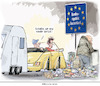 Cartoon: Urlaubs-Rückkehrer (small) by Ritter-Cartoons tagged urlaub