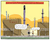 Cartoon: Hiobsbotschaft (small) by F L O tagged tankrabatt,öl,benzin,diesel,champagner,übergewinnsteuer,preisexplosion,spritpreisdeckel,regierung