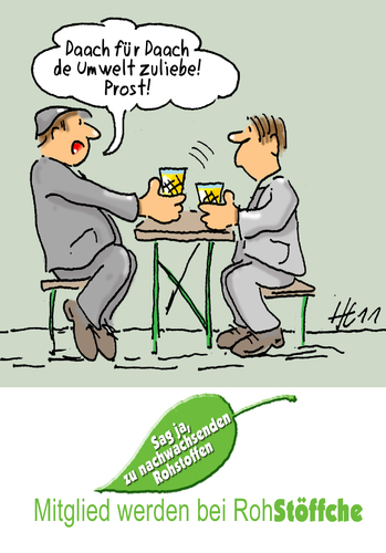 Cartoon: RohSTÖFFCHEN (medium) by Henrich tagged rohstöffchen