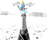 Cartoon: All the Best 2025! (small) by Rudissketchbook tagged jahreswechsel