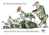 Cartoon: Bundeswehr (small) by Rudissketchbook tagged rente,bundeswehr,rentner,rentenreform,babyboomer,milliarden,schulden,kredite,finanzierung