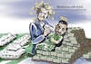 Cartoon: Madonna mit dem Kinde (small) by Rudissketchbook tagged eu,von,der,leyen,zelensky,trump,rüstung,geld,panzer,raketen,aufrüstung,nato