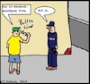 Cartoon: Ach so... (small) by Sven1978 tagged wandschmiererei,jugend,polizei,respektlosigkeit,gesellschaft