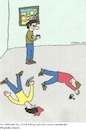 Cartoon: Mitgliederschwund... (small) by Stiftewürger tagged suizidclub,suizid,massenselbstmord,horror,gesellschaft,sekten,verein,selbstmord