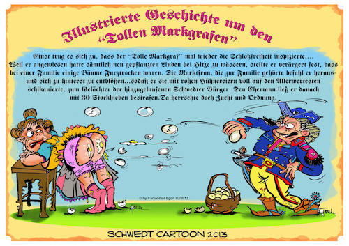 Cartoon: Alte Schwedter Originale (medium) by Cartoon_EGON tagged alte,schwedter