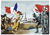 Cartoon: Batalla Final (small) by Avilarte tagged francia,elecciones,ultraderecha