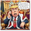 Cartoon: Abgedankt (small) by A Human tagged dobrindt,trump,usa,deutschland,reichsbürger,könig,king,fitzek,gefängnis,faschisten,rassisten