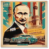Cartoon: Waiting for Putin (small) by A Human tagged istanbul,zelenskyi,putin,russia,ukrain,kremlin,godot,trump,usa,selenskyj,russland,ukraine,friedengsverhandlungen,krieg,frieden,war,peace