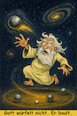 Cartoon: Chaotische Ordnung (small) by ArtyFicial tagged einstein,heisenberg,chaos,ordnung,determinismus,zufall,systeme,all,universum,universen,multiversen,gott,hawking,naturwissenschaften,physik,teilchen,theorien,empirie,wahrscheinlichkeit,gewissheit,absolut,relativ