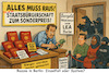 Cartoon: Es gilt die Unschuldsvermutung (small) by ArtyFicial tagged berlin,deutschland,einbürgerung,urkunde,razzia,landesamt,für,einwanderung,lea,korruption,verdacht