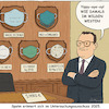 Cartoon: Masken-Untersuchungsausschuss (small) by ArtyFicial tagged masken,deal,corona,covid,gesundheitsministerium,jens,spahn