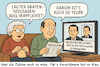 Cartoon: Selbstdarstellung (small) by ArtyFicial tagged deutschland,bund,bundesfinanzministerium,finanzministerium,klingbeil,fotografen,videografen,grafen,adel,visagisten,missverständnis,pr,marketing,internet,medien,instagram,tiktok,facebook,website,journalisten