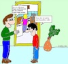 Cartoon: Mieses Zeugnis... (small) by Kruscha tagged zeugnis,eltern,schule,erziehung,bildung,junge,vater,sohn