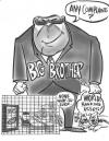 Cartoon: Big Brother (small) by Steve Nyman tagged big,brother,wall,street,washington,world,banks