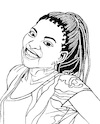 Cartoon: Jackline Katusiime (small) by Aiko tagged film