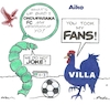 Cartoon: Onduparaka beats SC Villa (small) by Aiko tagged onduparaka,arua