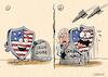 Cartoon: Iron Dome (small) by Ahmad Qaddura tagged israel