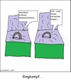 Cartoon: Ringkampf... (small) by Stiftquäler78 tagged ringkampf,streit,disput,auseinandersetzung,kampf,spiele