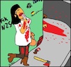 Psycho-Mädchen 2 (small) Cartoon: Psycho-Mädchen 2 (small) by Kritzelhonk tagged lolli,mädchen,lecken,blut,mord,splatter,horror,hass,gewalt,attacke,angriff,seelenruhe,tod