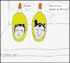 Cartoon: Suchst du Streit? (small) by Kritzelhonk tagged streit,köpfe,provokation,gluckern,horror,grusel