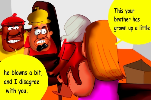 Cartoon: THE INSANES BOYS (medium) by drfartov tagged cartoon