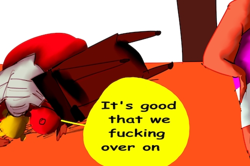 Cartoon: THE INSANES BOYS (medium) by drfartov tagged cartoon