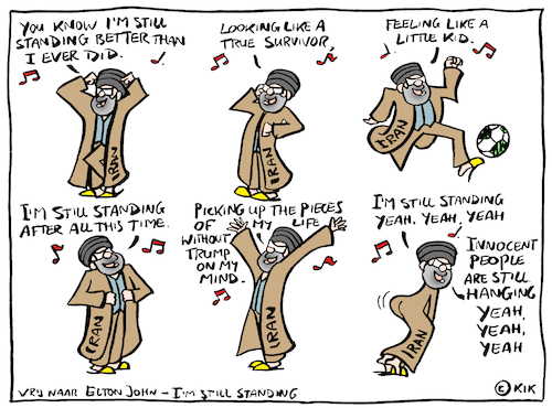 Cartoon: Iran won the war (medium) by Kik tagged war,iran,khamenei,mojtaba,trump,unitedstatesofamerica,america,teheran,freedom,death,murder,eltonjohn,music,war,iran,khamenei,mojtaba,trump,unitedstatesofamerica,america,teheran,freedom,death,murder,eltonjohn,music