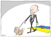 Cartoon: Viktor Orban (small) by Kik tagged viktor,orban,putin,hungary,russia,moscow,budapest,ukraine